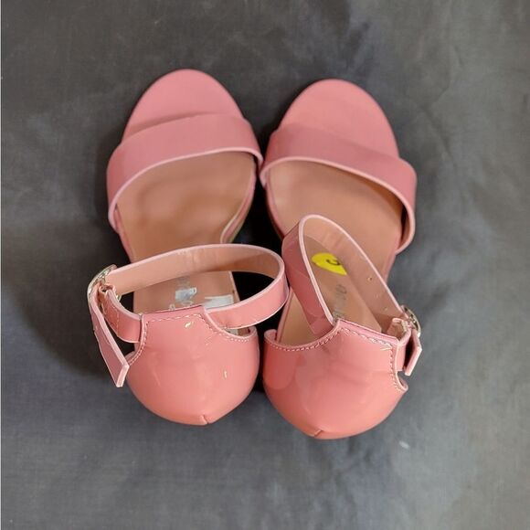 BRAND NEW FOREVER BLOCK ADJUSTABLE BUCKLE ANKLE STRAP OPEN TOE WOMEN"S SANDAL - Picture 9 of 14